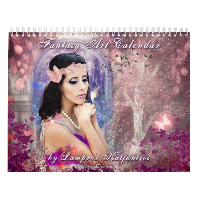 Mural Calendrier d'art d'imaginaire (Protection)