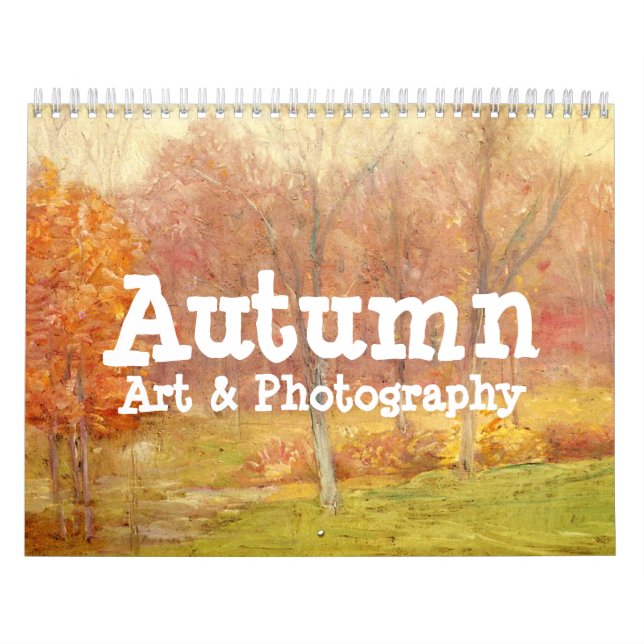 Mural Calendrier d'art et de photographie d'automne (Protection)