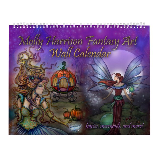 Mural Calendrier d'art fantastique par Molly Harrison (Protection)