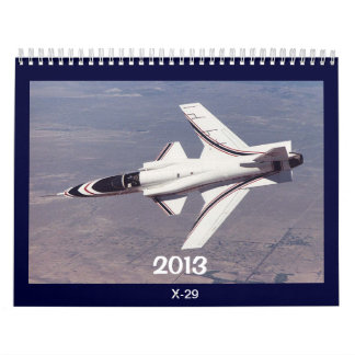 Mural calendrier d'avion 2013