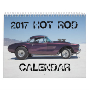 Mural Calendrier de 2017 hot rod