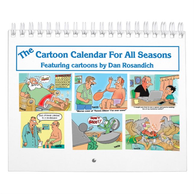 Mural Calendrier de bande dessinée pendant toutes les (Protection)