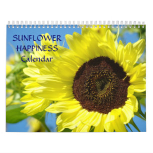 Mural Calendrier de bonheur TOURNESOL Cadeaux de bureau