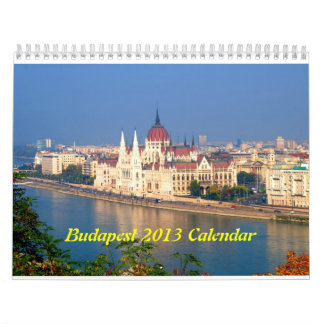Mural Calendrier de Budapest, Hongrie 2013