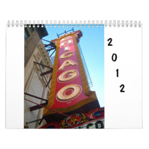 Mural Calendrier de Chicago 2012