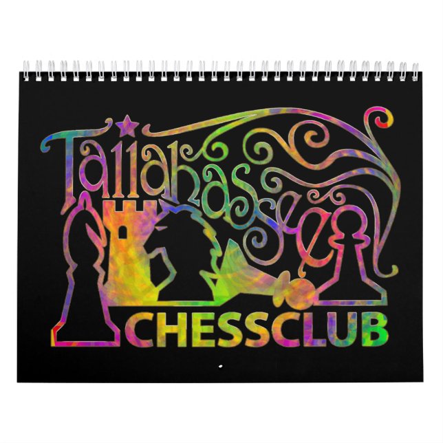 Mural Calendrier de club d'échecs de Tallahassee (Protection)