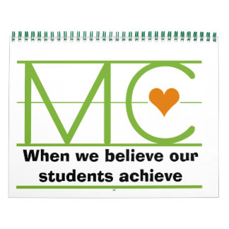 Mural Calendrier de concentration mathématique