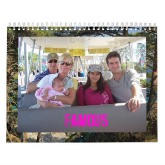 Mural calendrier de famille