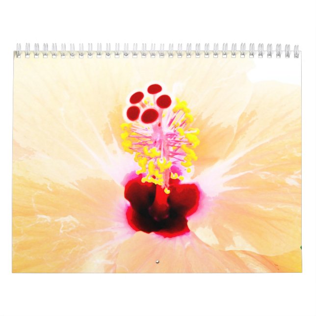 Mural Calendrier de fleurs de la nature (Protection)