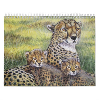 Mural Calendrier de grand chat