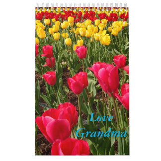 Mural Calendrier de grand-maman d'amour