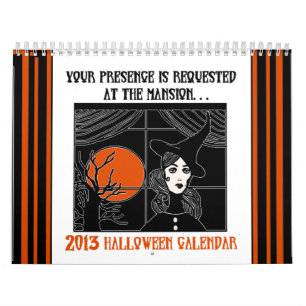 Mural Calendrier de Halloween