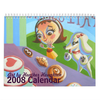 Mural Calendrier de Heather Houghton 2008