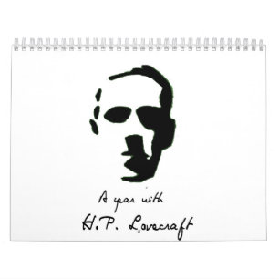 Mural Calendrier de HP Lovecraft