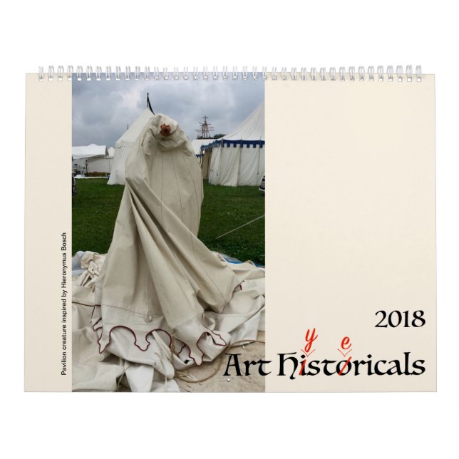 Mural Calendrier de Hystericals 2018 d'art (Protection)