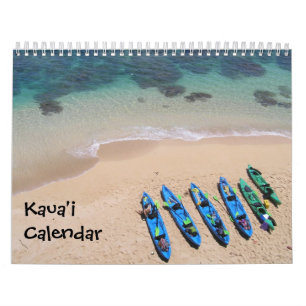 Mural Calendrier de Kaua'i