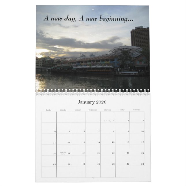 Mural Calendrier de la beauté 2009 (Jan 2026)