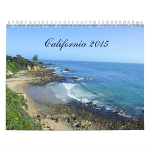 Mural Calendrier de la Californie 2015