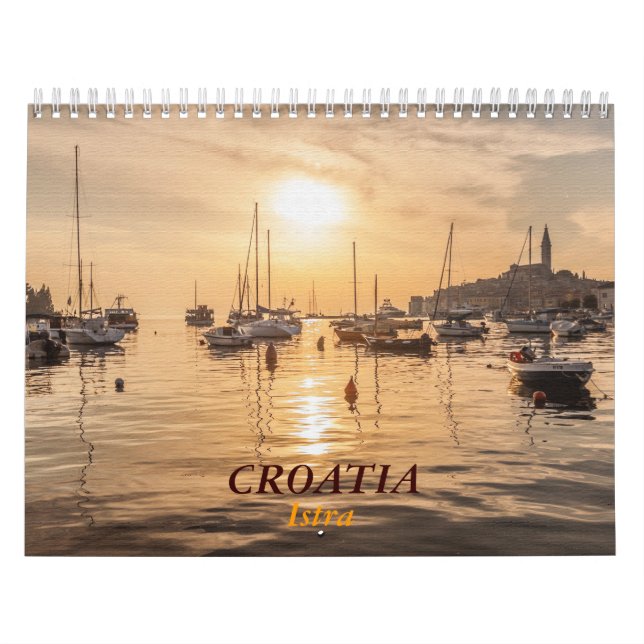 Mural Calendrier de la Croatie Istra texturisé (Protection)