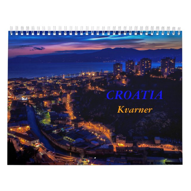 Mural Calendrier de la Croatie Kvarner (Protection)