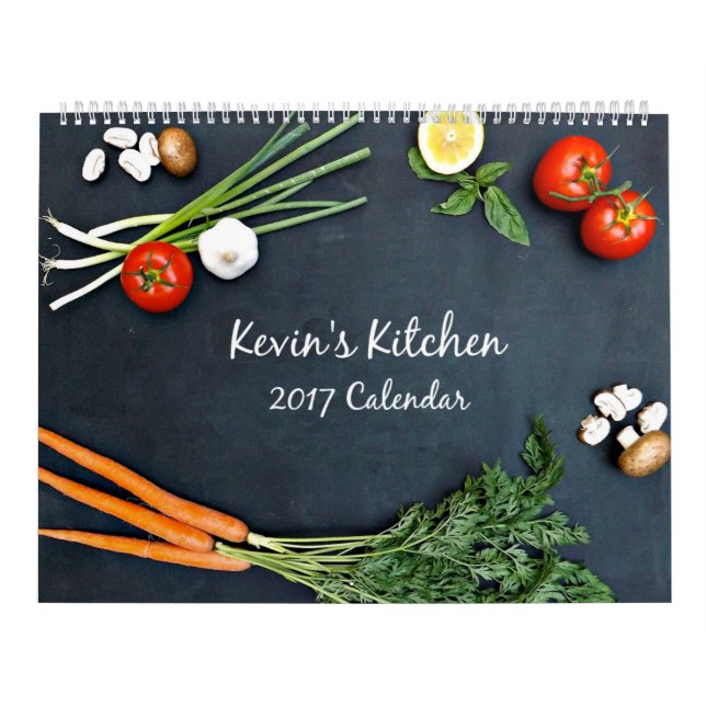 Mural Calendrier de la cuisine 2017 de Kevin (Protection)