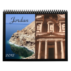 Mural calendrier de la Jordanie 2012