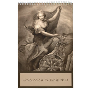 Mural Calendrier de la mythologie 2014
