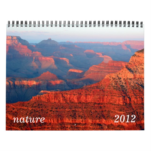Mural calendrier de la nature 2012 (Protection)