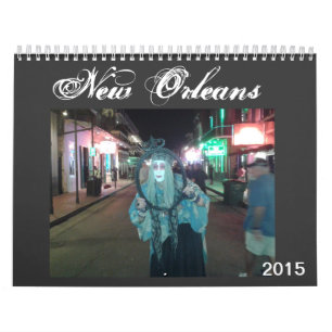 Mural Calendrier de la Nouvelle-Orléans 2015