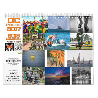 Mural Calendrier de la photo 2017 d'OC pour 2018