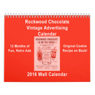 Mural Calendrier de la publicité du chocolat Co de KRW