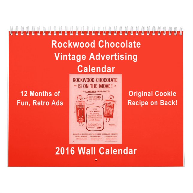 Mural Calendrier de la publicité du chocolat Co de KRW (Protection)