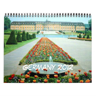 Mural Calendrier de l'Allemagne 2012