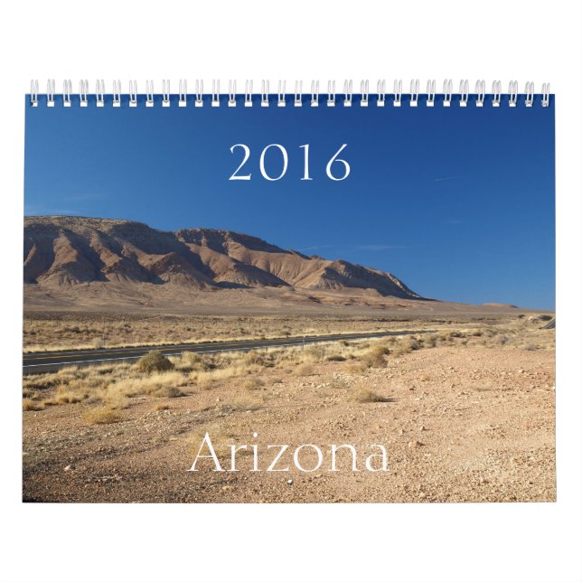 Mural Calendrier de l'Arizona 2016 (Protection)
