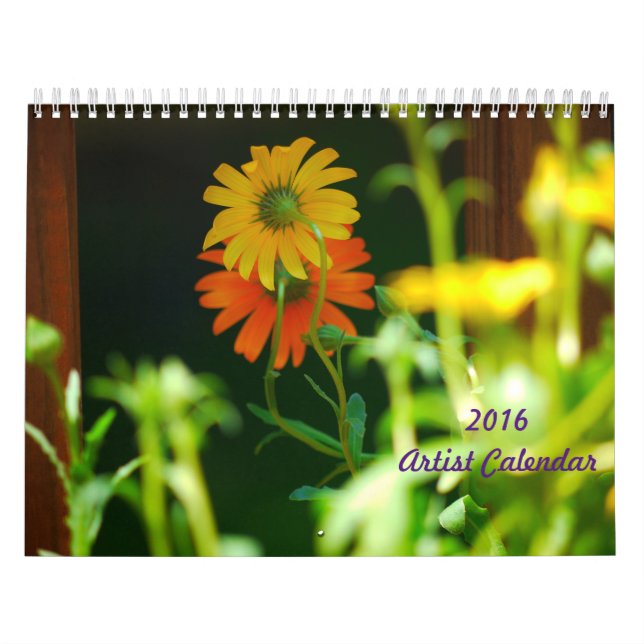 Mural Calendrier de l'artiste 2016 (Protection)