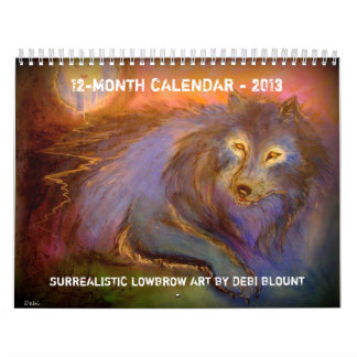 Mural Calendrier "de l'artiste peu intellectuel