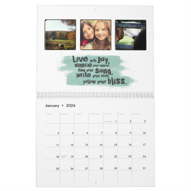 Mural calendrier de l'instagram 2013 (Jan 2026)