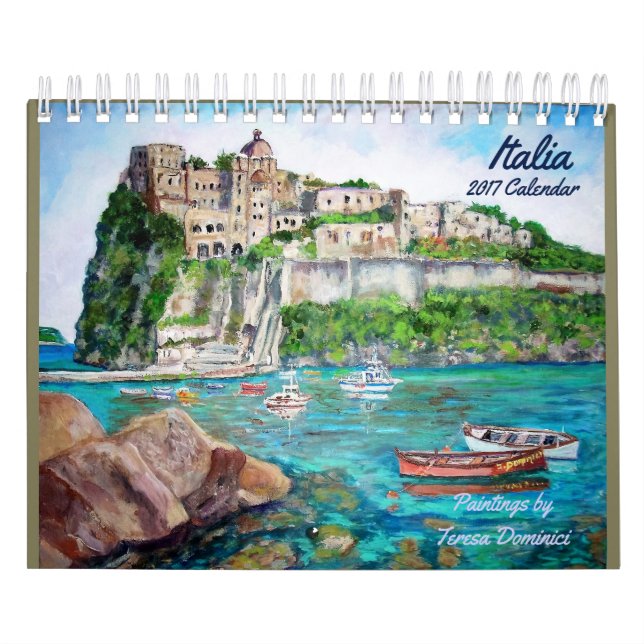 Mural Calendrier de l'Italie 2017 (Protection)