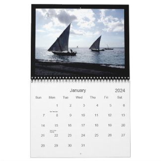 Mural Calendrier de l'Odyssée tanzanienne