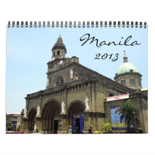 Mural calendrier de Manille 2013