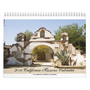 Mural Calendrier de missions de la Californie