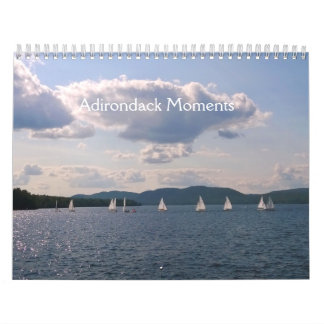 Mural Calendrier de moments d'Adirondack