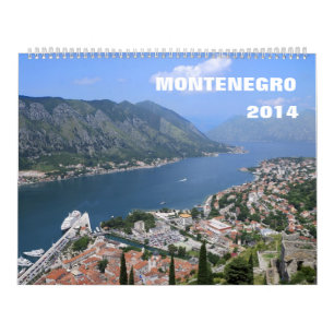 Mural Calendrier de Monténégro 2014