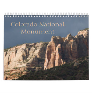 Mural Calendrier de monument national du Colorado