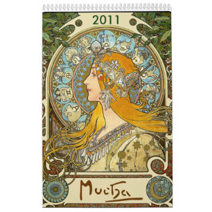 Mural Calendrier de Mucha 2011