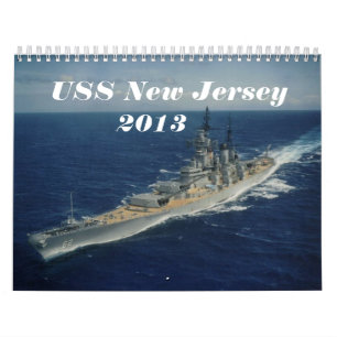 Mural Calendrier de New Jersey d'USS