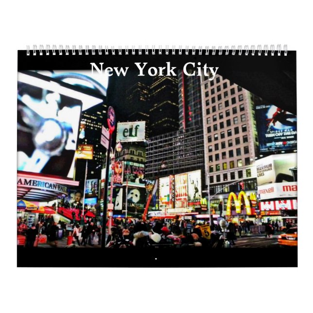 Mural Calendrier de New York (Protection)