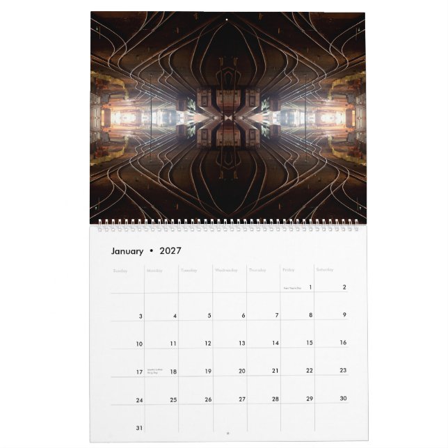 Mural Calendrier de PATRICK MCPHERON 2012 (Jan 2027)