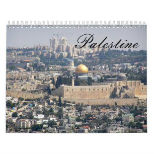 Mural Calendrier de photographie de la Palestine