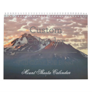 MURAL CALENDRIER DE SHASTA DE BÂTI